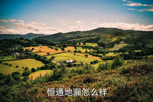  恒通地漏怎么樣