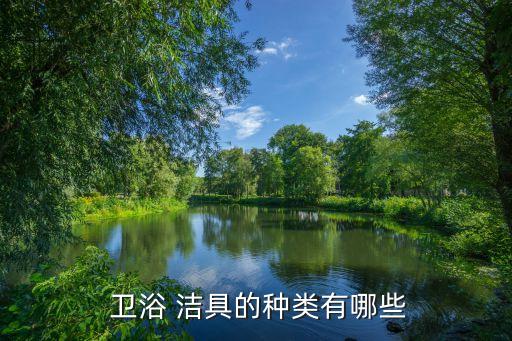 潔具衛(wèi)浴展示,衛(wèi)生潔具有哪幾種類型供你參考?