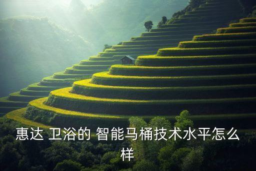中國首屆智能衛(wèi)浴論壇,惠達(dá)智能馬桶具備感應(yīng)功能處于領(lǐng)先地位