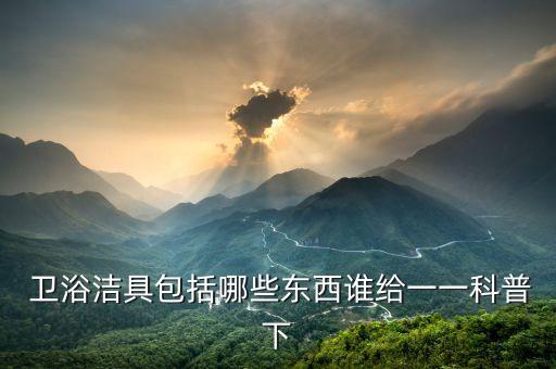淋浴衛(wèi)浴潔具,衛(wèi)生潔具種類繁多挑選一下幾種最適合你的