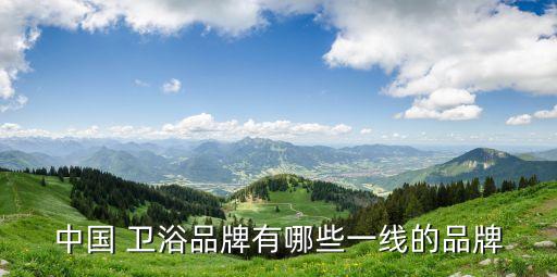 中國(guó) 衛(wèi)浴品牌有哪些一線的品牌