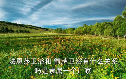 法恩莎衛(wèi)浴 箭牌,全球衛(wèi)浴十大品牌排行榜出爐