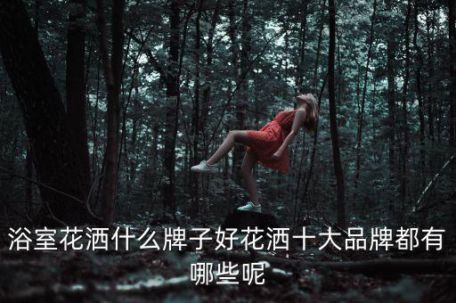 浴室花灑什么牌子好花灑十大品牌都有哪些呢