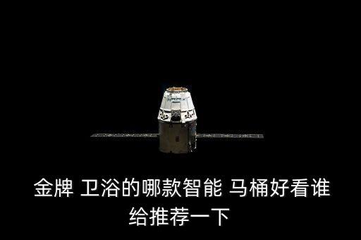  金牌 衛(wèi)浴的哪款智能 馬桶好看誰給推薦一下