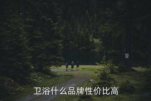  衛(wèi)浴什么品牌性價(jià)比高