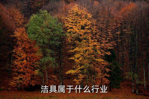 潔具屬于什么行業(yè)