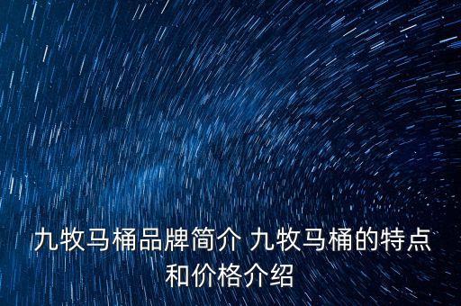 九牧王衛(wèi)浴網(wǎng)址,九牧馬桶知多少?問與答（13）