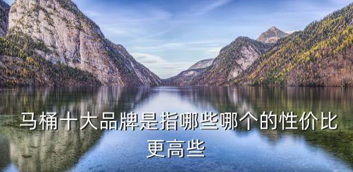 華盛衛(wèi)浴馬桶 價(jià)格,馬桶排名前十名:哪個(gè)牌子好?
