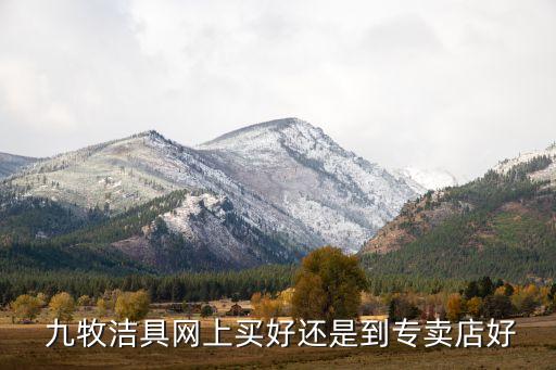  九牧潔具網(wǎng)上買好還是到專賣店好