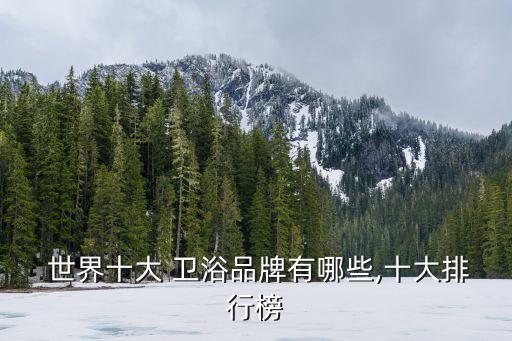 世界高端衛(wèi)浴品牌,如何挑選合格衛(wèi)浴產(chǎn)品?