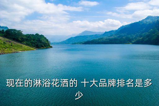 現(xiàn)在的淋浴花灑的 十大品牌排名是多少
