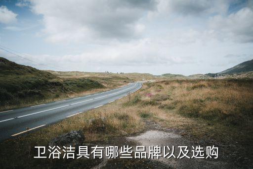 衛(wèi)浴潔具有哪些品牌以及選購