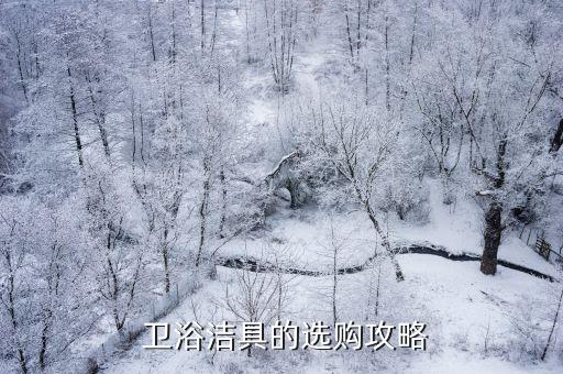 購買衛(wèi)浴注意,衛(wèi)生陶瓷好壞如何辨別?衛(wèi)生潔具選購攻略