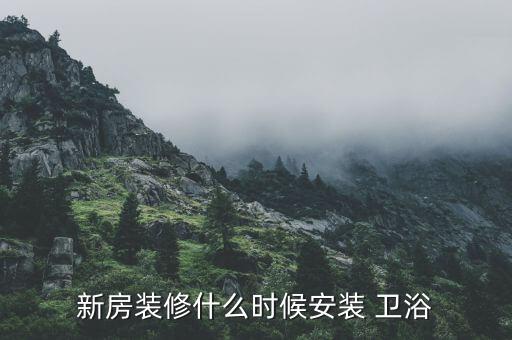 衛(wèi)浴安裝圖片,衛(wèi)生間裝修完成后開始進行吊裝工作