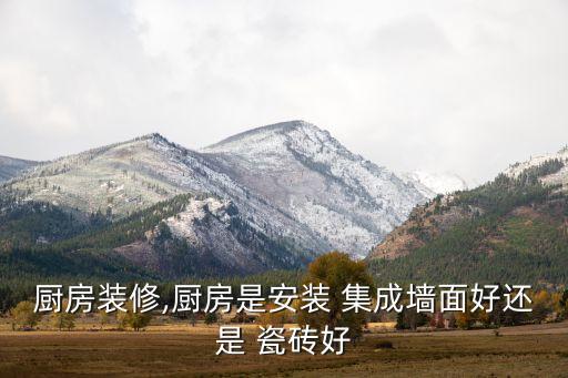 廚房裝修,廚房是安裝 集成墻面好還是 瓷磚好
