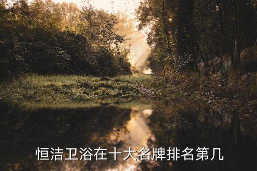 恒潔衛(wèi)浴廣西分公司,恒潔衛(wèi)浴創(chuàng)建于1998年是衛(wèi)浴品牌