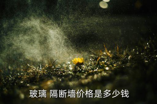 衛(wèi)浴玻璃隔斷多少錢,玻璃隔斷優(yōu)缺點一般不會影響美觀