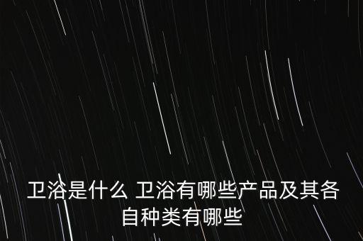  衛(wèi)浴是什么 衛(wèi)浴有哪些產(chǎn)品及其各自種類有哪些