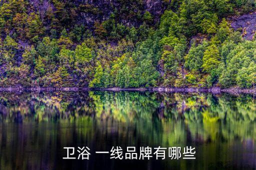  衛(wèi)浴 一線品牌有哪些