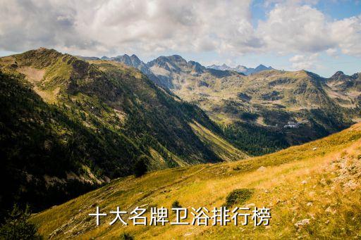 十大名牌衛(wèi)浴排行榜