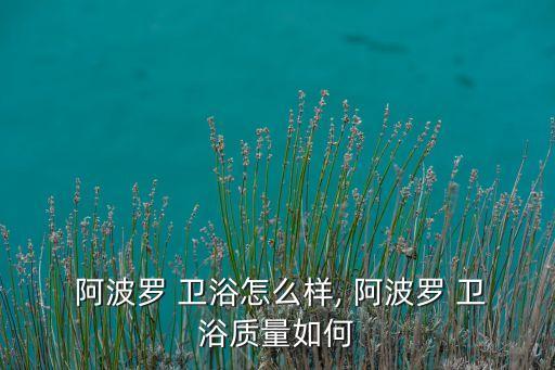 阿波羅衛(wèi)浴售后電話,阿波羅衛(wèi)浴獲德國(guó)tuv認(rèn)證等多項(xiàng)認(rèn)證