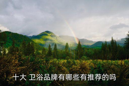 衛(wèi)浴有什么好品牌啊,衛(wèi)浴十大品牌排名出爐我國代理商怎么選?