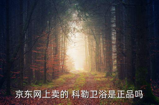 京東網(wǎng)上賣的 科勒衛(wèi)浴是正品嗎