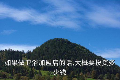 衛(wèi)浴潔具店加盟,加盟國內衛(wèi)浴品牌也需注意自身條件