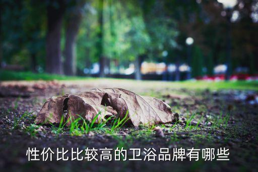 性價(jià)比比較高的衛(wèi)浴品牌有哪些