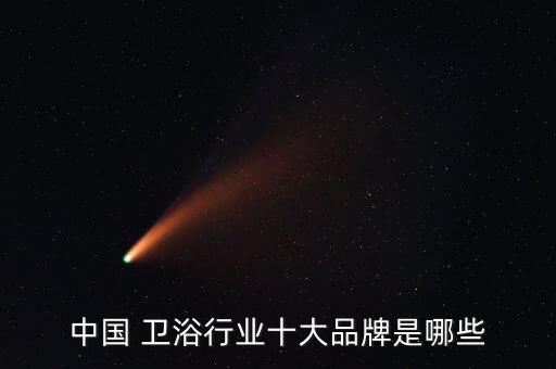 中國 衛(wèi)浴行業(yè)十大品牌是哪些