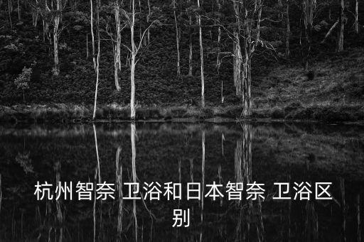  杭州智奈 衛(wèi)浴和日本智奈 衛(wèi)浴區(qū)別