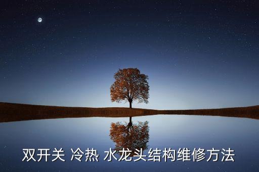 雙開關(guān) 冷熱 水龍頭結(jié)構(gòu)維修方法