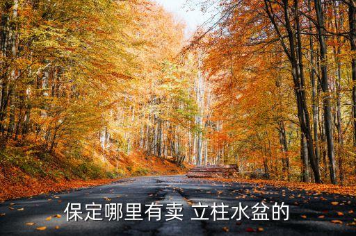 保定哪里有賣 立柱水盆的