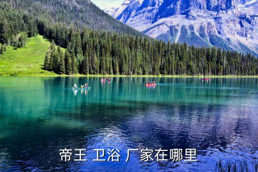 帝王 衛(wèi)浴 廠家在哪里