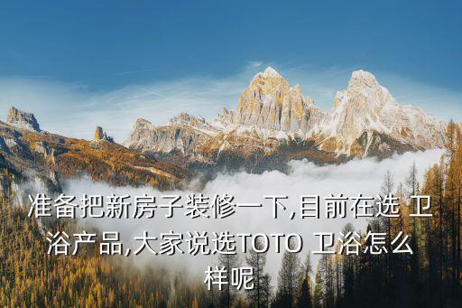 衛(wèi)浴toto好在哪里,toto衛(wèi)浴列為中國十大衛(wèi)浴品牌之一