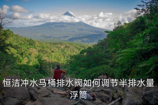 恒潔沖水馬桶排水閥如何調(diào)節(jié)半排水量浮筒