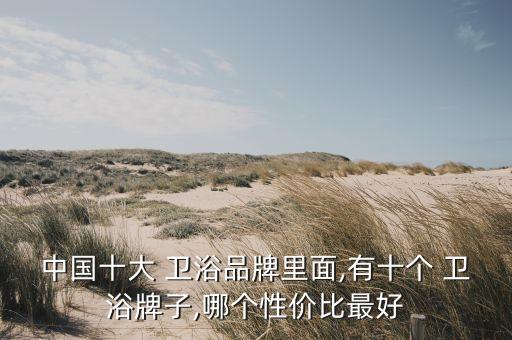 最便宜的衛(wèi)浴品牌有哪些牌子,中國衛(wèi)浴品牌檔案