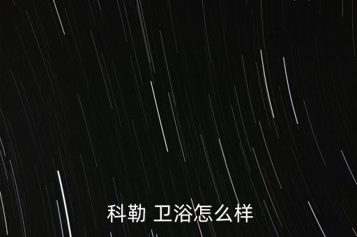  科勒 衛(wèi)浴怎么樣