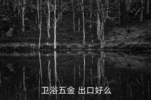  衛(wèi)浴五金 出口好么