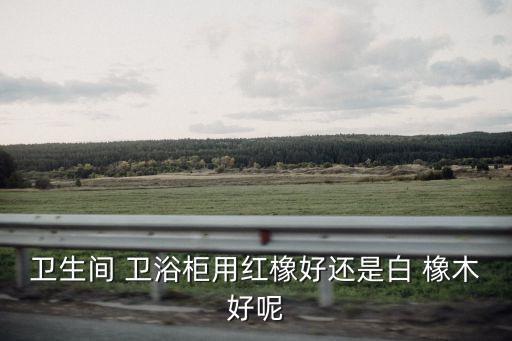 橡木的衛(wèi)浴,關(guān)于橡木浴室柜你必須知道的事兒
