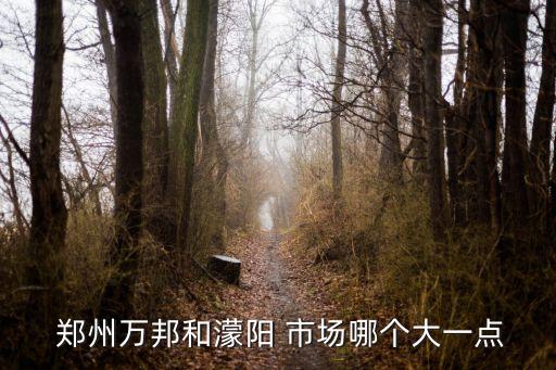  鄭州萬(wàn)邦和濛陽(yáng) 市場(chǎng)哪個(gè)大一點(diǎn)