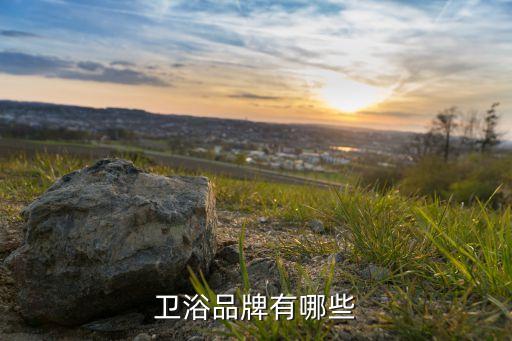 衛(wèi)浴品牌有哪些