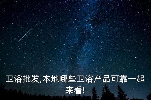 廣西衛(wèi)浴批發(fā),本地哪些衛(wèi)浴產(chǎn)品可靠?一起來(lái)看!