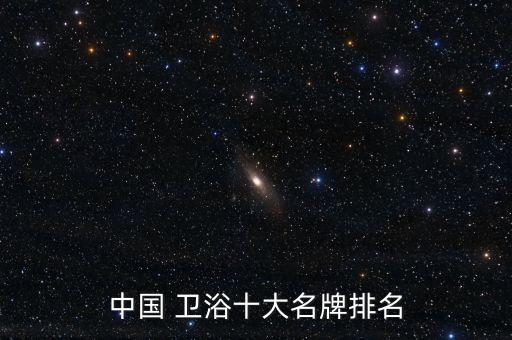 中國 衛(wèi)浴十大名牌排名
