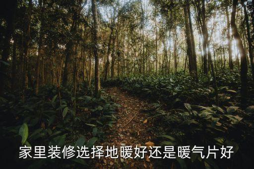 家里裝修選擇地暖好還是暖氣片好