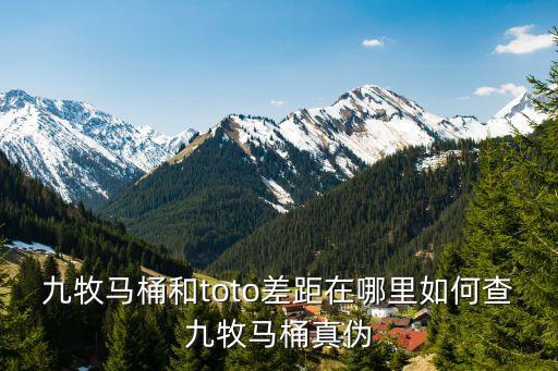九牧馬桶和toto差距在哪里如何查九牧馬桶真?zhèn)? class=