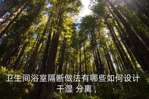 衛(wèi)浴干濕分離簡(jiǎn)單圖片視頻,獨(dú)立衛(wèi)浴干濕分離圖片