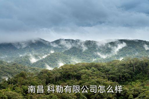  南昌 科勒有限公司怎么樣