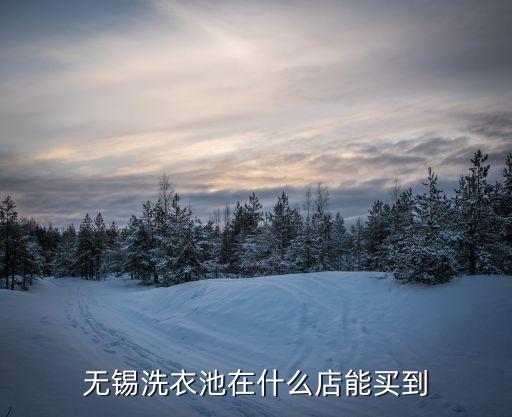 無錫洗衣池在什么店能買到