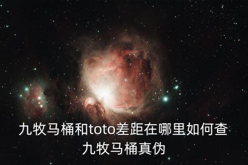 九牧馬桶和toto差距在哪里如何查九牧馬桶真?zhèn)? class=